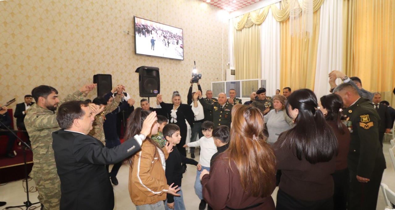 Qazaxda şəhid ailələri üçün bayram şənliyi keçirildi - FOTOLAR